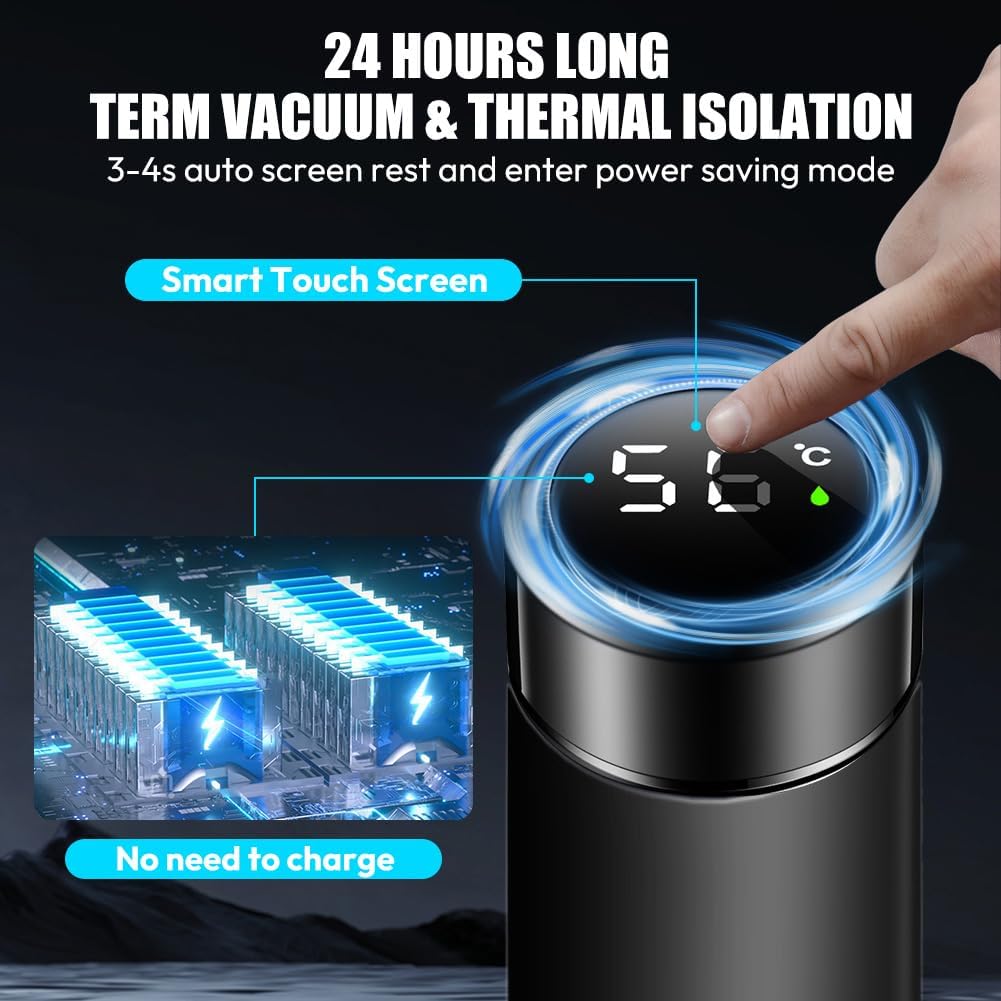 Botella termo inteligente